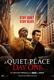 A Quiet Place Day One English