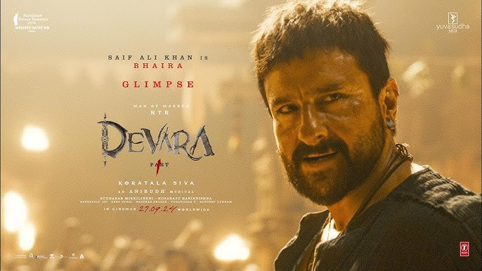 Saif_Ali Khan Is Bhaira Glimpse Devara Part