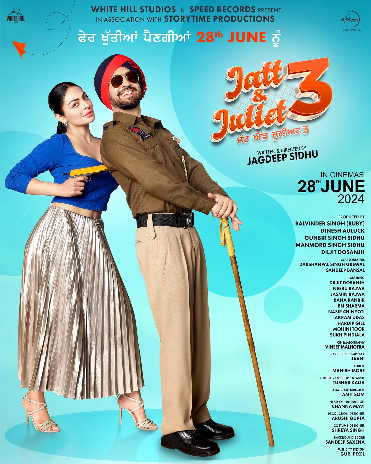 Jatt Juliet 3 Punjabi Movie Download